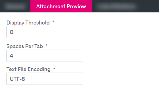 Display settings