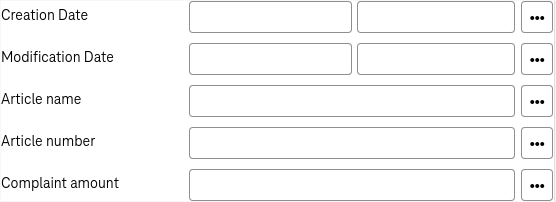 attribute search fields