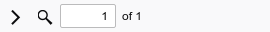 Left and right arrow to move between pages and number of current page with total page number