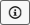 Letter "i" in a filled circle